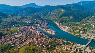 Višegrad iz zraka  Dronba za N1 [upl. by Saxena7]