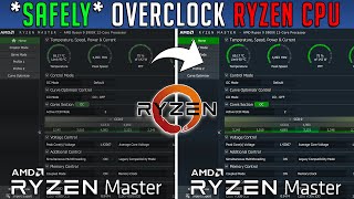 SAFELY OVERCLOCK your RYZEN CPU for GAMING in 2024 [upl. by Reeva88]