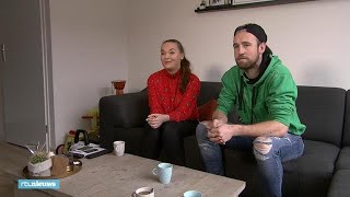 Bram en Kaylee huren huis dat ze straks gaan kopen Ideaal dat we er al in zitten  RTL NIEUWS [upl. by Yert]