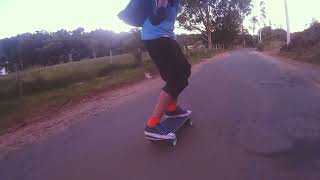 Landyachtz Dinghy Blunt Cruiser Skateboard Plow King Session  2021 OM Live Looping Soundtrack [upl. by Issie]