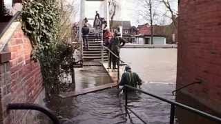 Hitzacker  Elbe Hochwasser 2006  Überschwemmung der Altstadt [upl. by Akeenahs]