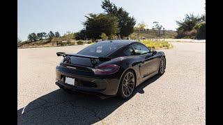 Loud Porsche 981 Cayman GT4 w Dundon Race Headers [upl. by Yhcir]