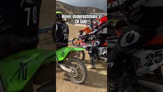 Can a Honda CR 500 Pull the Holeshot against Modern Bikes [upl. by Berl]