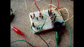 Shock Sensor Alarm Circuit [upl. by Kirat]