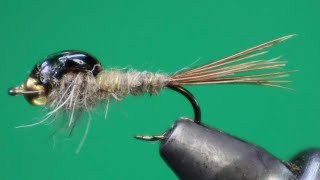 GOLD RIBBED HARE’S EAR NYMPH  TYING TUTORIAL [upl. by Sielen]