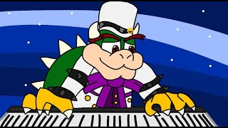 Bowser Sings Peaches Remake Remix Mario Animation  A mustwatch 1 Year Anniversary [upl. by Wolpert]