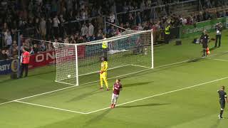 HIGHLIGHTS Wycombe Wanderers 1 Northampton Town 1 [upl. by Arved152]