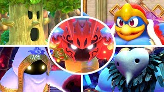 Kirby Star Allies  All Bosses  Secret Bosses [upl. by Theron]