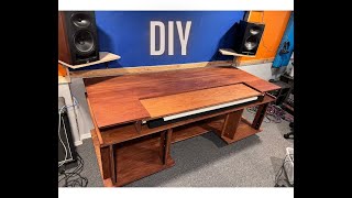 DIY Pro Recording Studio Desk [upl. by Assereht]