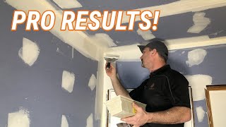 How To Tape amp Finish Inside Drywall Corners [upl. by Farhsa347]