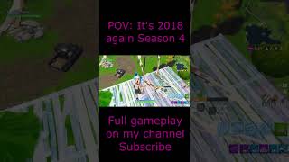 OG Fortnite Win Season 4 shorts fortnite ezfn [upl. by Wack215]