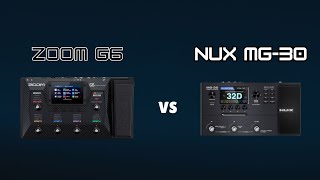 Zoom G6 vs Nux MG30 Tagalog [upl. by Serra]