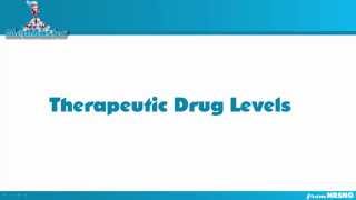 NCLEX® Pharmacology Review  Therapeutic Drug Levels lithium digoxin theophylline phenytoin [upl. by Mirak]