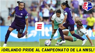 ANÓTENLO para el PUSKAS GOLAZO de MARTA ante KC Current envía a ORLANDO PRIDE A LA FINAL  NWSL [upl. by Adnocahs519]