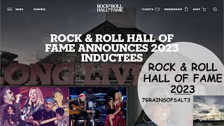 Rock amp Roll Hall Of Fame 2023 [upl. by Brothers470]