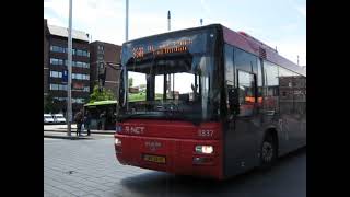 Connexxion bussen in Rnet kleurstelling vertrekken vanaf station Haarlem [upl. by Maurice]