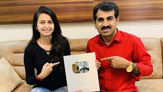 Finally 🔥 Silver Play Button  Kinjal Dave  KD Digital [upl. by Burris]