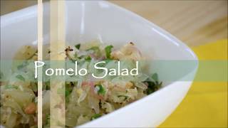 Pomelo Salad Healthy amp tasty [upl. by Ytnom]