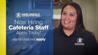 Harlandale ISD  Now Hiring Cafeteria Staff [upl. by Sitof]