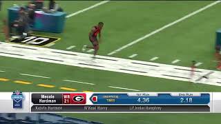 Mecole Hardman shows of his BLAZING speed with an impressive 40 Time [upl. by Devin18]