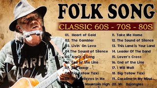 American Folk Songs ❤ Classic Folk amp Country Music 70s 80s Full Album ❤ Country Folk Music 90s s [upl. by Sutherlan150]