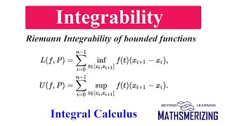 Integrability of a function  Riemann Darboux sum  Riemann Integrability [upl. by Gautier]