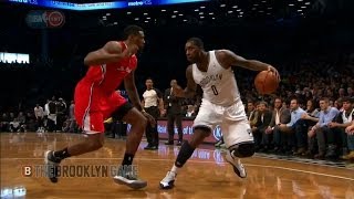 Andray Blatche Putting on a Show vs Clippers [upl. by Gibert]