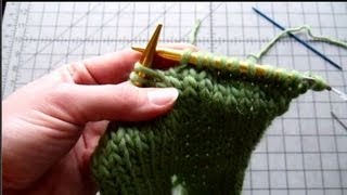 How to Knit the Pocket on the Sweet Pea Coat by Kate Gilbert [upl. by Ynez406]