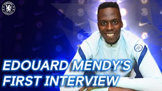 Edouard Mendys First Chelsea Interview  Welcome To Chelsea  Exclusive [upl. by Biagio]