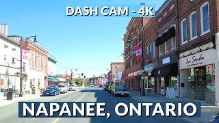 Scenic Drive through Napanee Ontario in 4K  Eastern Canadas Hidden Gem [upl. by Folger442]