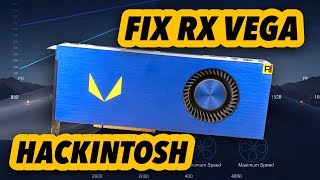 How To Fix AMD RX Vega GPU in macOS Mojave Hackintosh [upl. by Ahseret]