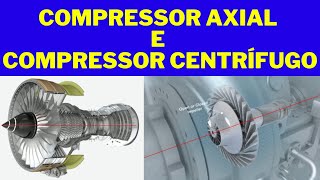 Compressor axial e compressor centrífugo [upl. by Dira]