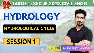 Day 1  Water Cycle  Hydrology  SSC JE 2023 PAPER 1  SANDEEP JYANI CIVIL [upl. by Neerhtak971]