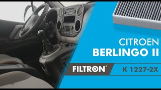 Jak wymienić filtr kabinowy – Citroën Berlingo II – The Mechanics by FILTRON [upl. by Anesusa]