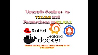 Upgrade Grafana1122 and Prometheus2541 CVE20249264 [upl. by Annayram]