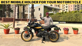 This is the best mobile holder for your motorcycle  The only mobile holder you need  BOBO BM 17 [upl. by Relyuc]