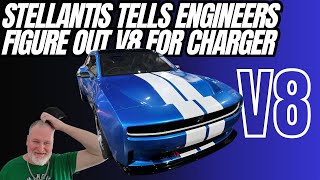 Stellantis Tells Engineers To Figure Out A V8 Option For Dodge Charger [upl. by Yentterb]