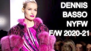 DENNIS BASSO  FALL WINTER 2020  2021  RUNWAY SHOW [upl. by Enimisaj541]