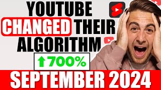 YouTube’s Algorithm CHANGED 🥺 The Latest 2024 YouTube Algorithm Explained September 2024 [upl. by Nadiya]