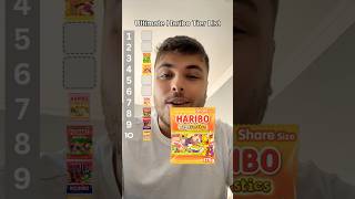 Is this the ultimate Haribo tier list funny filters skit games sweet candy food fyp [upl. by Artina429]