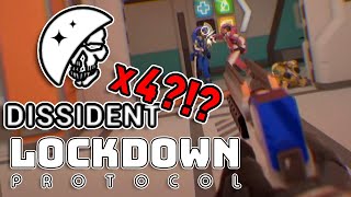 I GOT DISSIDENT 4 TIMES IN A ROW  LOCKDOWN Protocol Funny Gameplay [upl. by Nanji713]