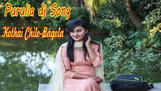 Purulia Bangla Dj Song  Kothai Chilo Bagola  Shiva Music Amar Bangla [upl. by Arihsan]