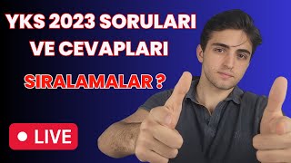 YKS 2023 SORULARI VE SIRALAMALAR NASIL OLUR   yks2023 ayt2023 [upl. by Mosera]