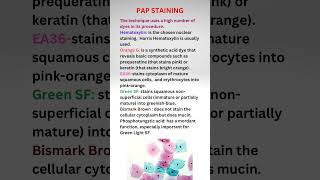 PAP staining procedure pathologyacademy draditikumar neetpg neet labtechniciancourse [upl. by Euqinoj]