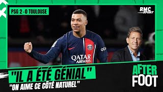 PSG 20 Toulouse  quotIl a été génialquot quoton aime ce naturelquot encense Riolo après les propos de Mbappé [upl. by Dnalwor704]