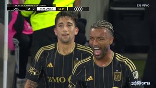 😎 GOLAZO Cristian Olivera  LAFC 20 Vancouver Whitecaps  G1 MLS CUP Playoffs 2024 [upl. by Matias]