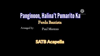 Panginoon Halinat Pumarito Ka  SATB Acapella Advent Song SATB Version [upl. by Ahtaga]