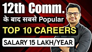 Top 10 Careers After 12th Commerce  Latest 2025  Commerce Career Options  By Sunil Adhikari [upl. by Leandro]