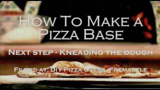 Part 1 of 5 How To Make a Pizza Base  Mixing the Ingredients [upl. by Megdal]