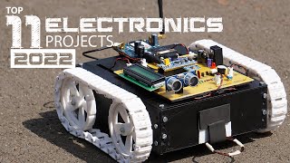 Top 11 Electronics Engineering Projects 2022  DIY Electronics Ideas [upl. by Anoerb596]